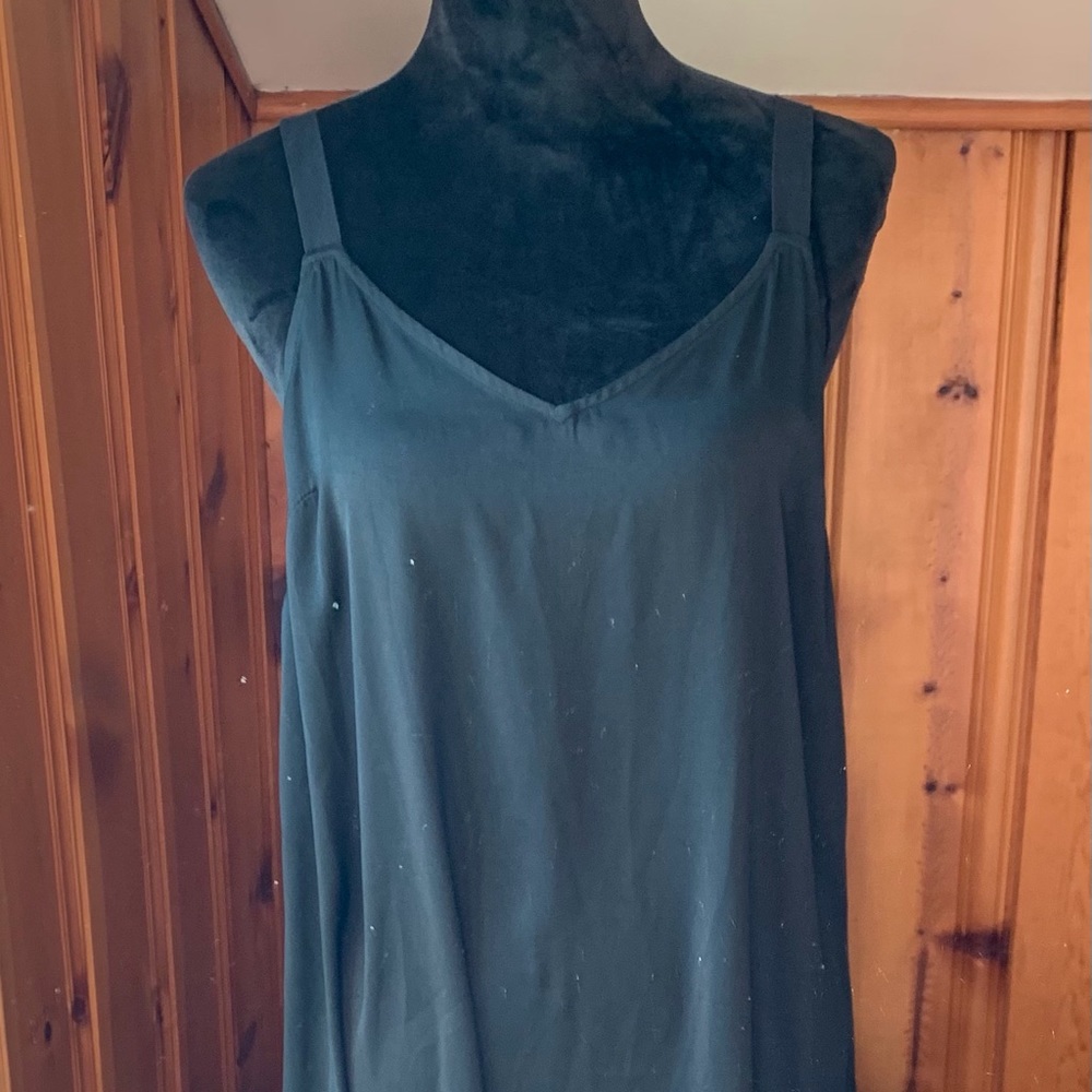 Black shift dress